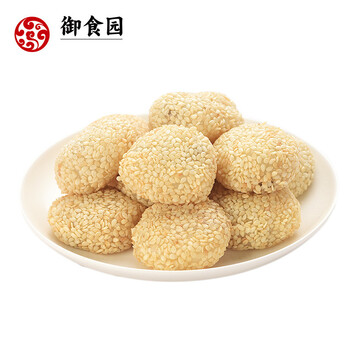 御食园北京特产麻团500g糯米团果仁味北京特色点心零食混合口味儿 图片价格品牌报价 京东