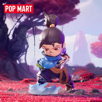 泡泡玛特(pop mart)lol英雄联盟经典人物系列盲盒金克丝阿狸礼物 亚索