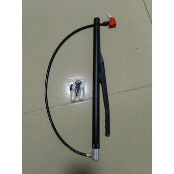 适之快速加强型便携式前后侧压快排高压直压打气筒带单向阀 侧压打