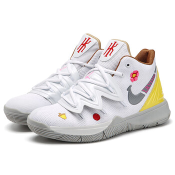 elegzoelegzo代篮球鞋kyrie5海绵宝宝鞋子情侣鞋运动鞋36-45 珊迪 45
