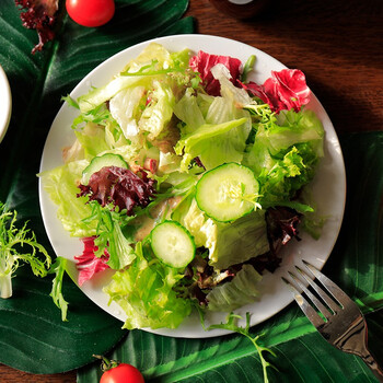 蔬菜沙拉套餐 新鲜混合色拉轻食健身餐西餐生菜沙拉食材蔬菜 6种 新鲜