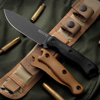 美国卡巴(kabar) 进口高硬度户外生存刀bk16求生直刀野营装备原装