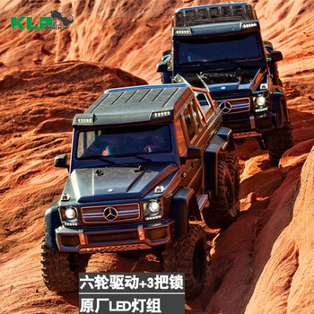 Rc遥控车traxxas Trx 6奔驰大g G63 6x6六驱越野攀爬车096 4仿真模型车黑色 图片价格品牌报价 京东