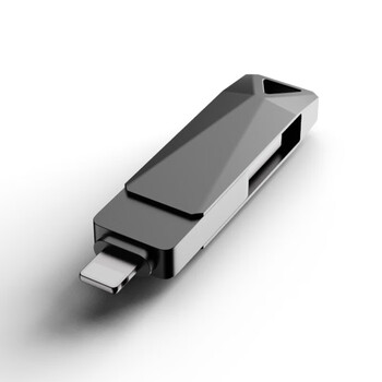通用u盘iphone外置电脑两用照片存储器优盘内存扩容外接 苹果专用u盘