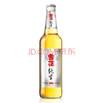 整箱雪花啤酒雪花啤酒10度银标纯生580ml12瓶箱