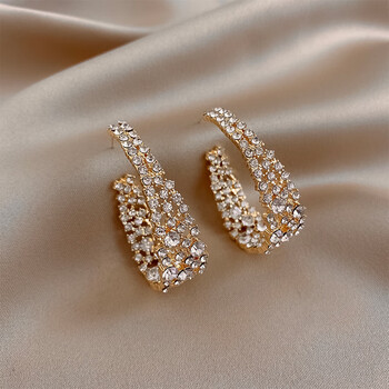 lomuee轻奢品牌钻石感耳环女夏季银2023年新款耳钉轻奢小众气质女神范