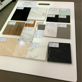 pvc手提板 工程装饰投标样板材料板封展示展板底板 600*600*9mm(下单