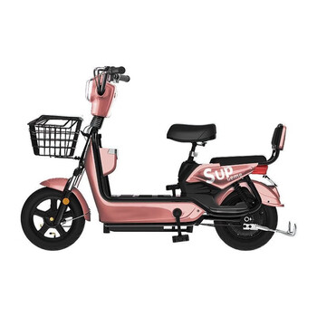 电动自行车锂电池电瓶车可上牌金鹰雅迪同款车玫瑰金48v15ah原厂锂电