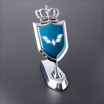 五菱征程 星辰 宏光miniev立标改装配件外观装饰专用金属机盖车贴