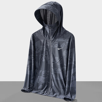 耐克孕妇防晒衣男夏季防透气冰丝薄款户外钓鱼防晒服情侣外套 nkd