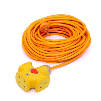 诺顿豪带线防水插座10米15米30米充电源插板加长线插线板防摔插排带