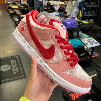 b【莆田纯原】dunksb板鞋情人节丝绒青苹果男女休闲鞋低帮情侣nike