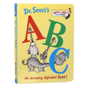 苏斯博士字母书ABC 英文原版童书 Dr. Seuss's ABC 儿童英语学习绘本