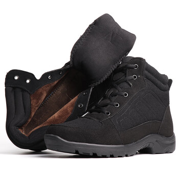 盾郎 冬季17轻便防寒靴男户外雪地保暖登山鞋防寒棉鞋靴解放鞋加绒