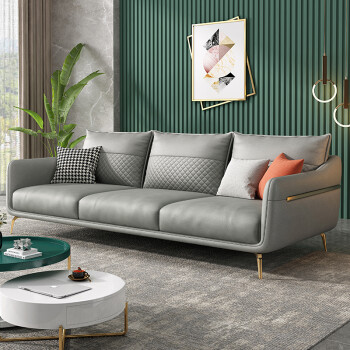 风之意 沙发 现代简约布艺沙发北欧轻奢科技布沙发大户型客厅多功能