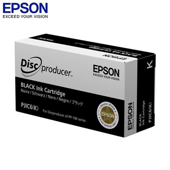 爱普生 Epson Pp 100iii光盘印刷刻录机bd 蓝光 Dvd Cd多媒体盘面印刷高速刻录pjic6 黑色墨盒 图片价格品牌报价 京东