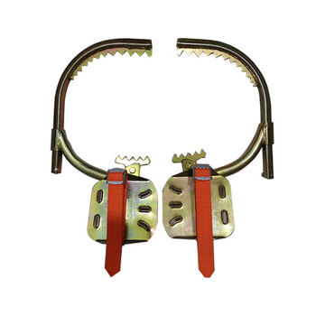 木杆脚扣上树工具电信电线电缆电线杆登杆脚扣 q 加厚500型爬树脚扣