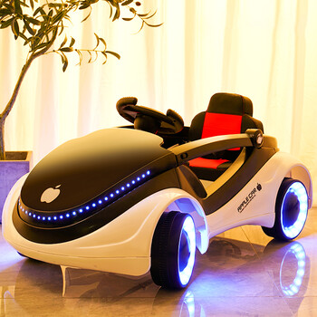 玉扬儿童电动汽车四轮遥控可坐人遥控车男孩宝宝摇摆玩具婴儿摇摇车