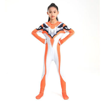 澳颜莱格丽乔奥特曼衣服女孩套装cosplay演出服装儿童迪迦连体衣女童