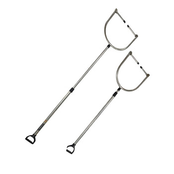 ostravar 8035 不锈钢防爆抓捕器伸缩防暴腰叉校园防卫脚叉脖叉颈叉