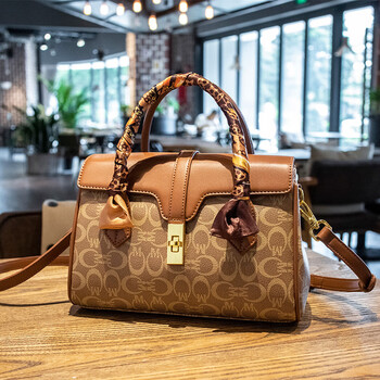 乔思图（JOSITU）女士包包女包大容量手提包单肩包斜挎包托特包 38三八妇女节礼物 Q6500棕色