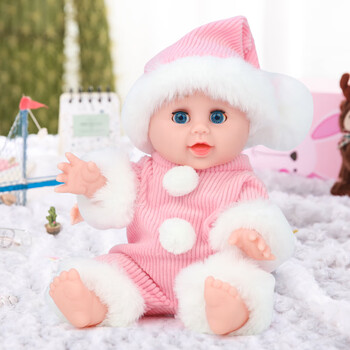 男孩子的芭比娃娃智能早教发声洗澡软胶仿真婴儿布洋娃娃睡娃宝宝安抚