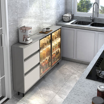 柜 厨房窄边柜25公分餐边柜置物柜宽30极窄20cm薄 定做专拍白颜色备注