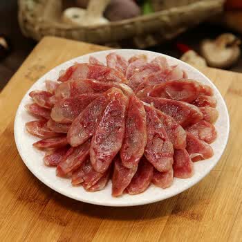 玉泉韵金字火腿加鲜肉香肠260g*2盒贴体装 火腿 鲜五花肉做的腊肠浙江