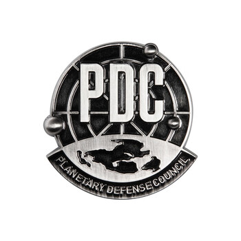 乐加酷三体周边三体eto&pdc金属徽章个性胸针创意礼物 行星防御