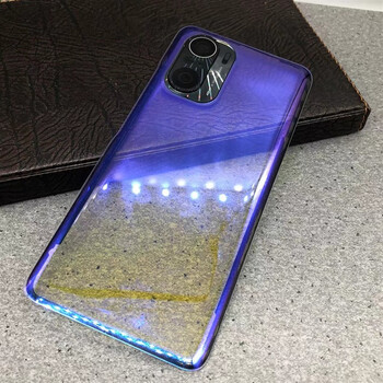 适用红米k40 pro塑料后盖玻璃游戏增强版外壳改装替换屏后壳透明