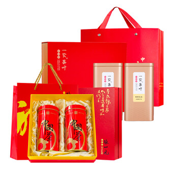 张一元茉莉花茶金福礼盒320g 一农特级茉莉毛尖礼盒300g 节庆礼盒套组