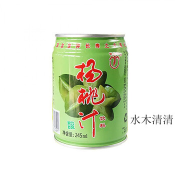 健美乐牌杨桃汁饮料浦北长寿县特产风味饮料果汁酸甜凉茶六罐装245