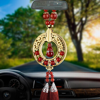 爱丽斯葫芦汽车挂件车内饰品男高档车挂保平安符女车载后视镜挂件车上