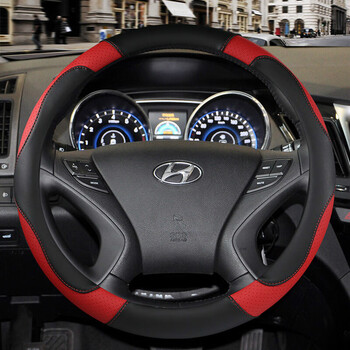 哲庭zhetin适用于2017款北京现代ix35朗动悦动途胜瑞纳方向盘套专用