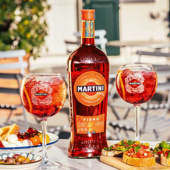 新茂  马天尼威末酒fiero葡萄酒意大利750ml