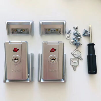 caruikaterck拉杆箱配件行李箱密码锁方锁通用密码箱锁hb扣锁更换卡扣