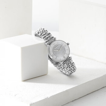 armani)/安普里奥阿玛尼 阿玛尼手表女士满天星石英手表 ar1925 银色