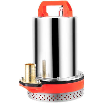 直流潜水泵12v24v48v60v72v抽水机电瓶车家用小型抽水泵灌溉农用 1寸