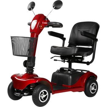 伊凯42老年代步车四轮老人电动车残疾人助力车电瓶车可折叠迷你型 42d