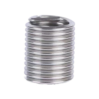 坚弓 304不锈钢钢丝牙套/钢丝螺套/螺纹护套/螺丝套m5m6-m12 m10*1.