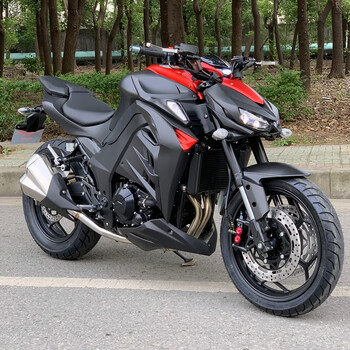 喜力摩托(hirlee)国产n19大蟒蛇摩托车跑车电喷重型机车街车趴赛公路