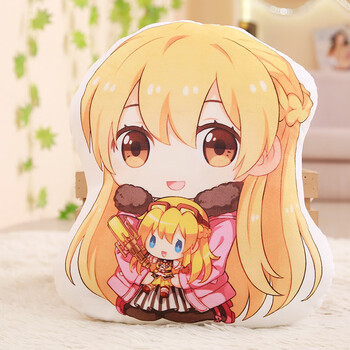 高手同人动漫周边叶修黄少天抱枕毛绒玩具靠垫公仔二次元抱枕 沐橙 50