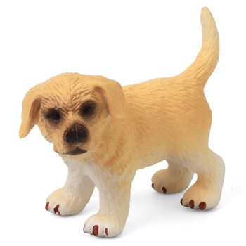 玛奇乐(mechile)仿真动物模型儿童玩具宝宝认知棕熊白灰猫3-6岁 站姿