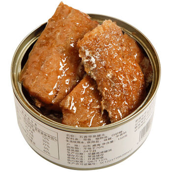 鱼罐头五香带鱼香辣带鱼罐头即食海鲜熟食下饭菜秋刀鱼黄花鱼150g