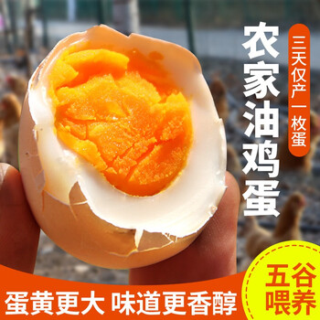 密农人家 新鲜油鸡蛋3天内现捡鲜蛋 30枚