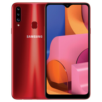 三星 Galaxy A20s （SM-A2070）炽热红 4GB+64GB 后置三摄 超长续航 6.5英寸 绚丽V视屏手机