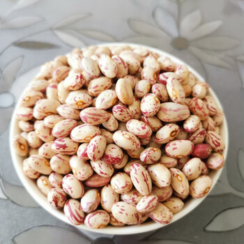 2021年云南奶花豆 花生豆 圆粒雀蛋豆 五谷杂粮 煲汤煮粥 二斤装 (雀