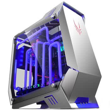 Starlet Computer Box 金河田银狐开放式DIY铝合金水冷机箱全铝制台式机电脑机箱【图片 价格 品牌 报价】-京东