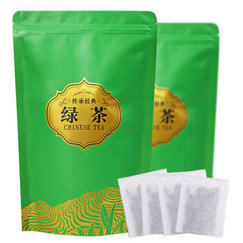 绿茶小包装200小包2021新茶浓香高山绿茶茶包袋泡茶茶叶 绿茶100小袋