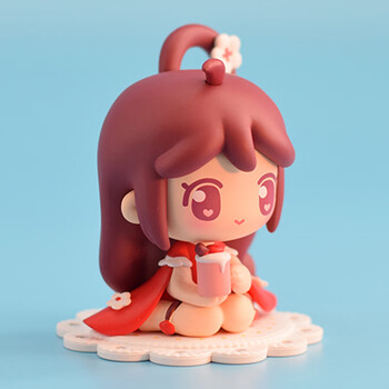 迷你世界盲盒大佬请喝茶系列公仔花火带皮肤卡片可爱玩具礼物 花小楼